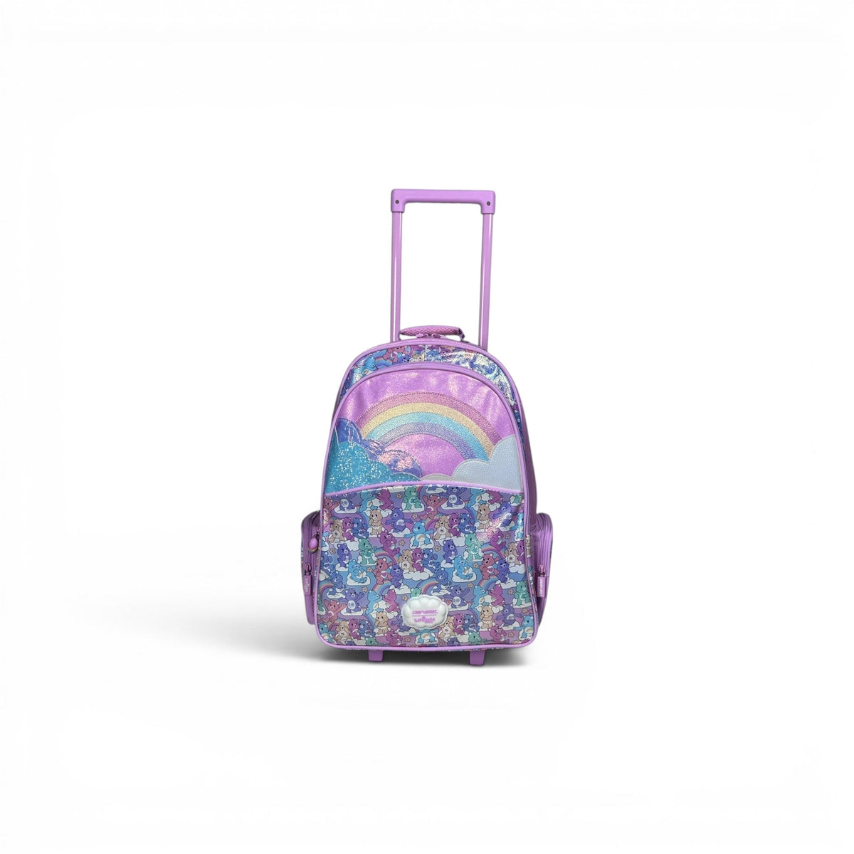 Original 20 Inch Care & Bear Trolley School Bag for Grade 1 Till Grade 5 Girls