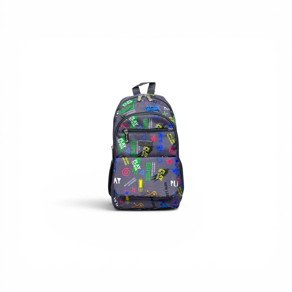 14 Inch Game Over School Bag by Homeatic for Nursery Till KG Boys HMT-5035