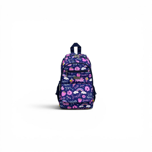 14 Inch School Bag by Homeatic for Nursery Till KG Girls HMT-5035