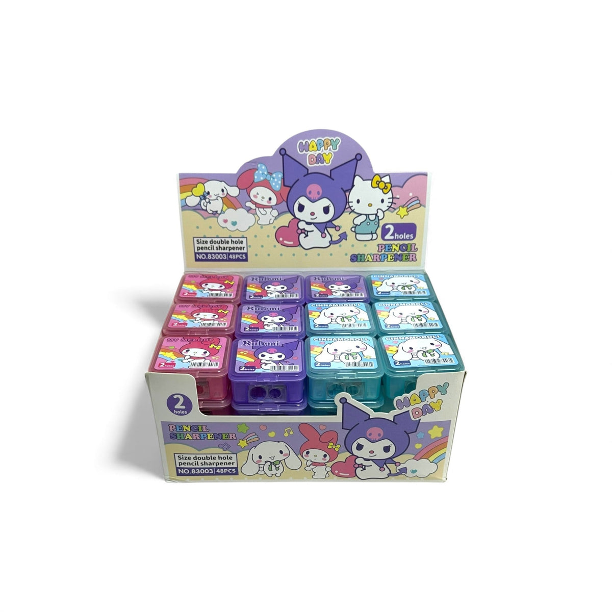 2 IN 1 Sharpener Pack Of 3