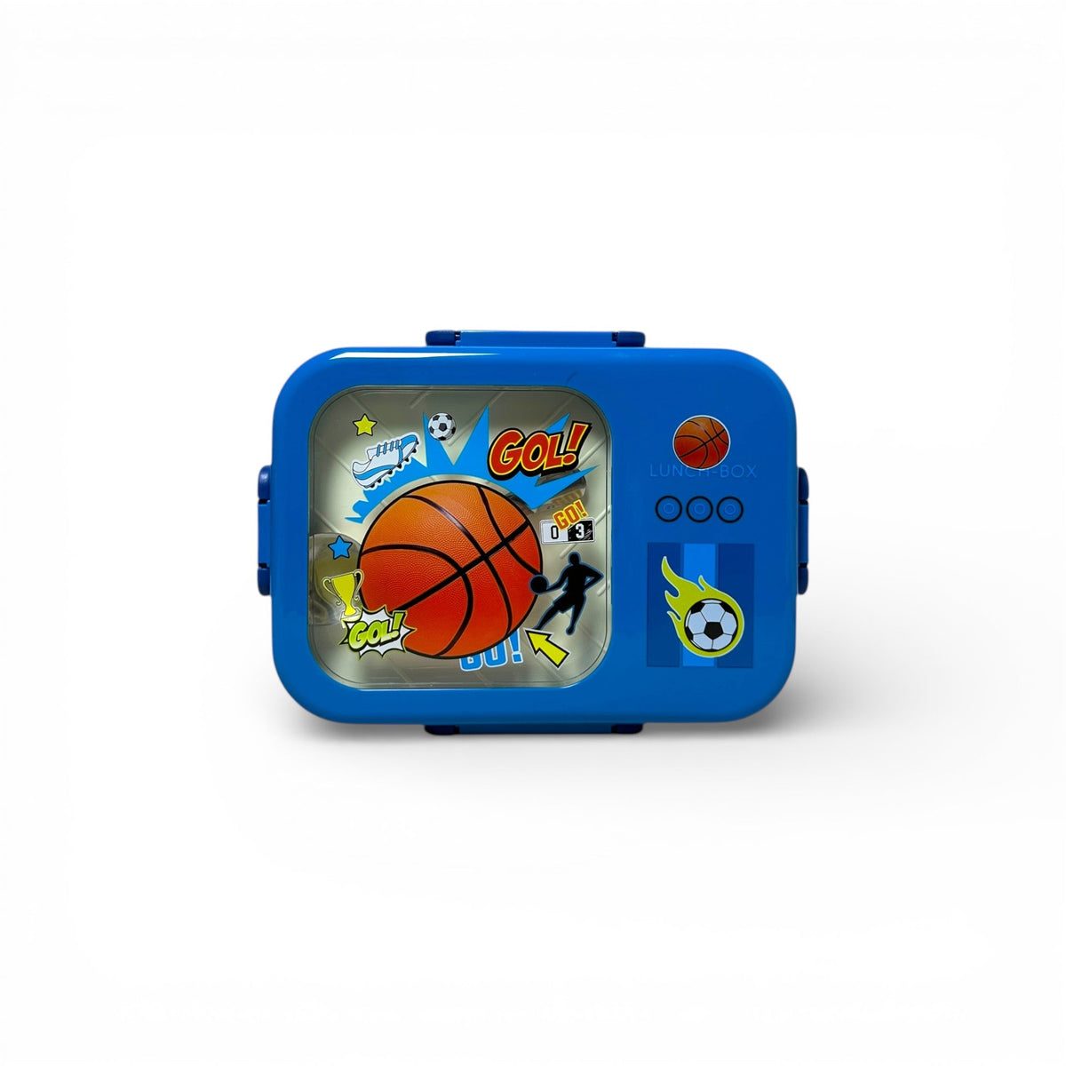 Basket ball 800ML stainless Metal Lunchbox