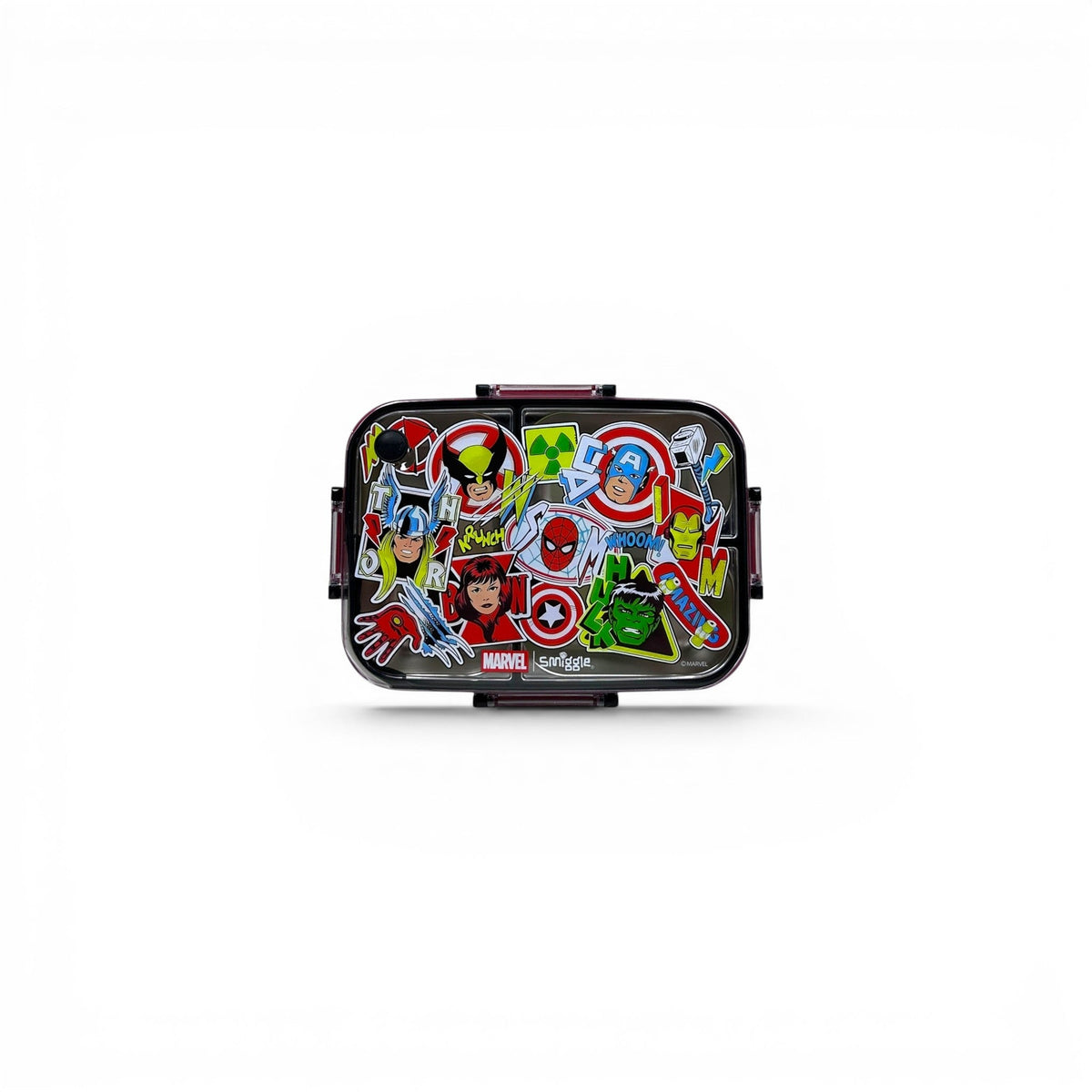 Marvels 750ML Trio Large Stainless Metal Lunchbox - BPA Free