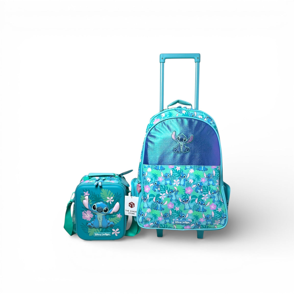 Original Stitch 2 piece Trolley Bag bundle For Grade 1 Till 5 Kids