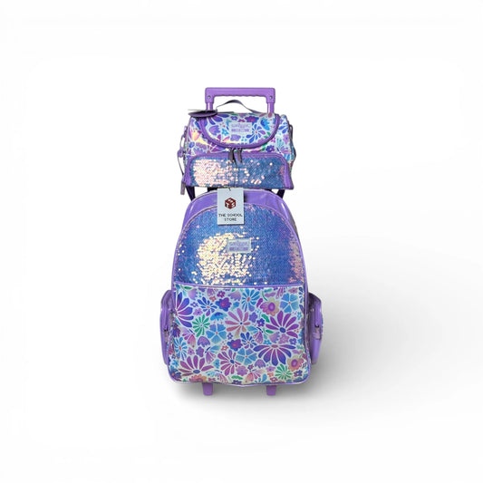 Original Bloom 2 piece Trolley Bag bundle For Grade 1 Till 5 Girls