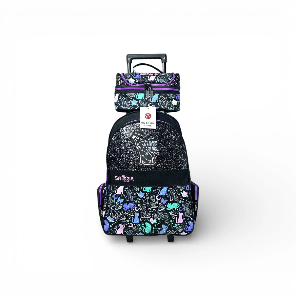 Original Cat 2 piece Trolley Bag bundle For Grade 1 Till 5 Girls