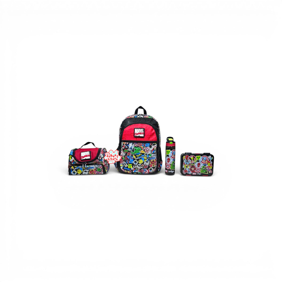 Marvels 4-piece bundle For Grade 1 Till 3 Boys