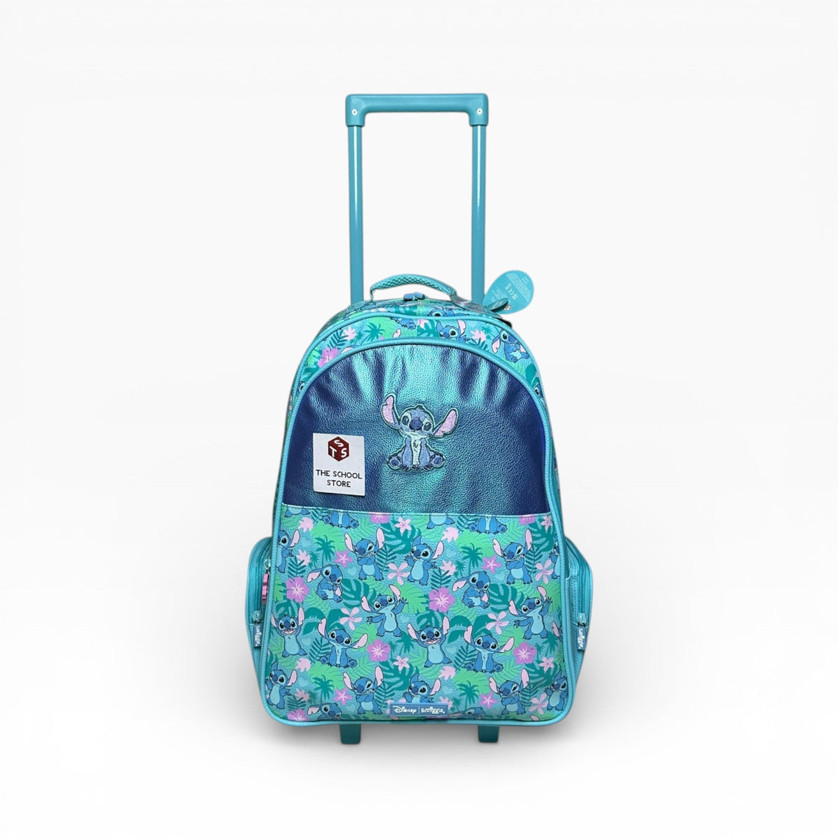 Original 20 Inch Stitch Trolley School Bag for Grade 1 Till Grade 5 Kids