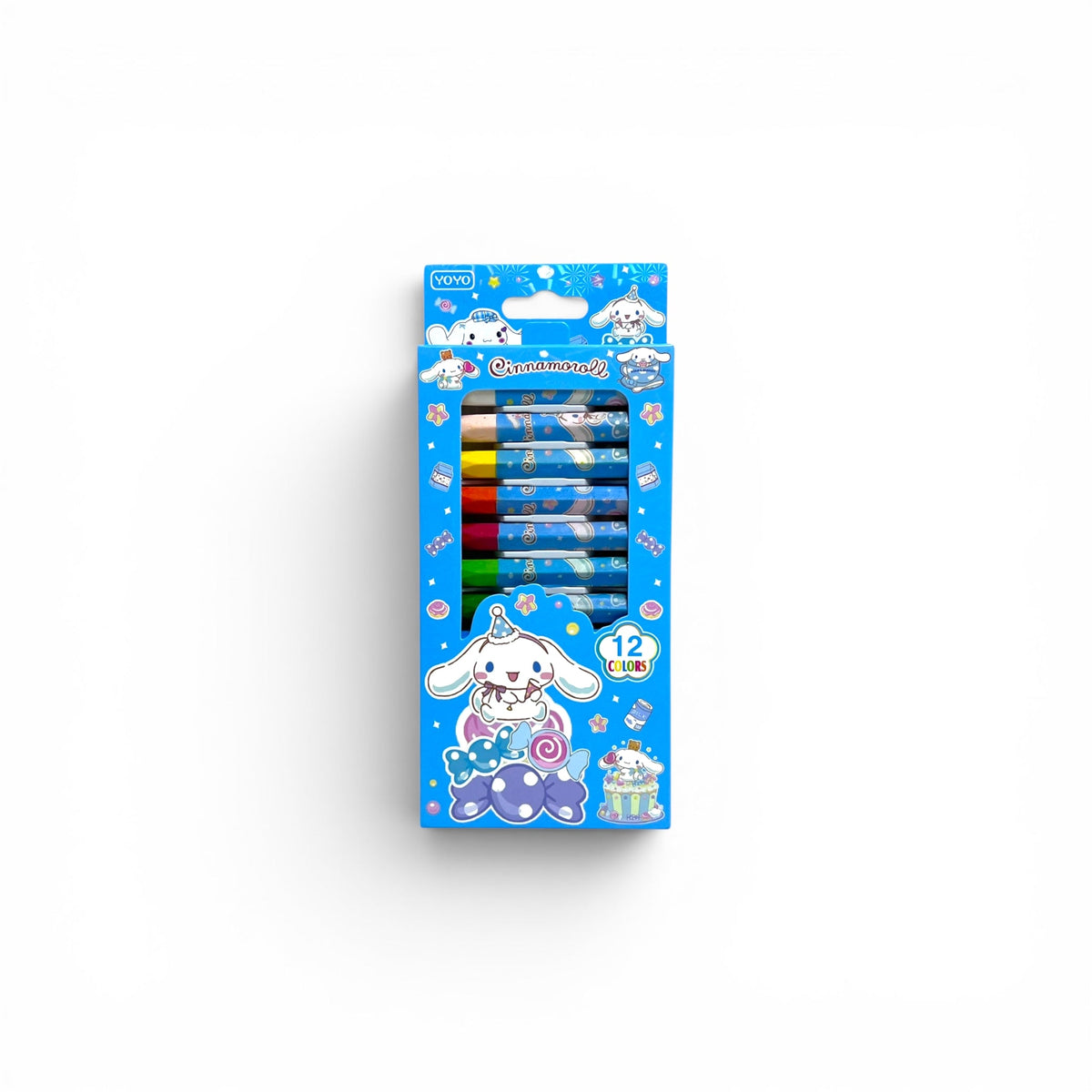 12 Pcs Cinnamoroll Crayons
