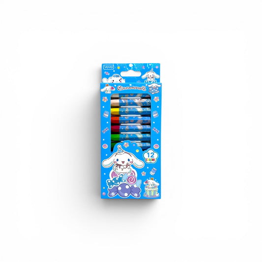 12 Pcs Cinnamoroll Crayons